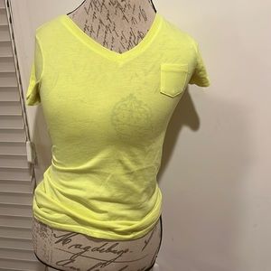 Neon yellow top